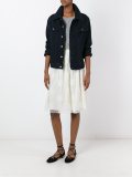 embroidered tulle skirt