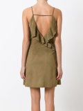 ruffled dress