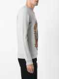 skull print sweatshirt 