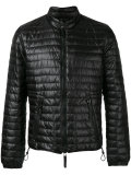 banded collar jacket