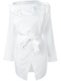 draped detail shirt 