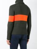 contrast stripe jumper 