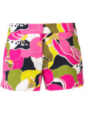 floral print shorts