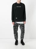 gathered pockets track pants