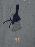 girl appliqué T-shirt