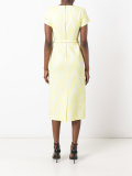 belted midi-dress 