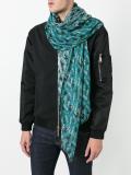 Valentino Garavani leaf print scarf