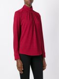 high collar shirt