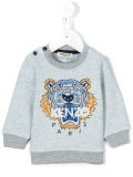 embroidered logo sweatshirt 