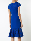 peplum hem dress