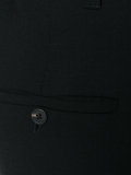 slit cropped trousers