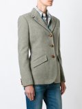 three button fitted jacket