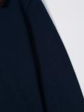 Web collar polo shirt