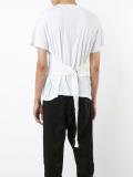 rear belt T-shirt 