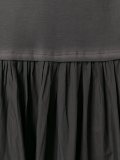 oversized pleated dress