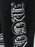 logo print track pants 