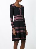 longsleeved flared dress
