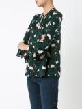 floral print blouse