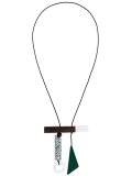 geometric pendant necklace
