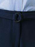 slim-fit tailored trousers