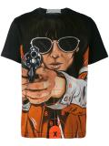 target print T-shirt