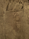 floral embroidered track trousers