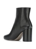 chunky heel ankle boots