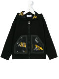 zipped hoodie 