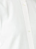 band collar blouse
