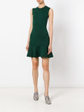 peplum mini dress