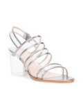 transparent strap sandals