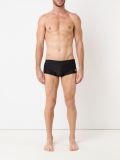 side pocket swimming trunks