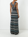 zig zag pattern dress