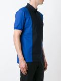 colour block polo shirt