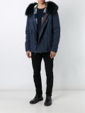 fur trimmed parka
