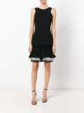 Abito folded hem dress