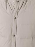 buttoned padded gilet