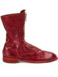 front zip boots