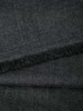 raw edge scarf