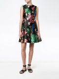 Tropical Dream jacquard dress