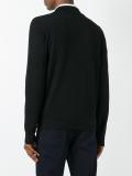 V-neck zipped cardigan
