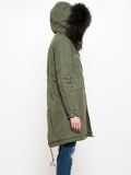Long Fur-Trimmed Parka