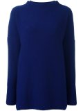 boat-neck wool jumper 
