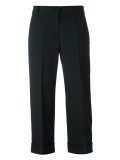cropped tailored trousers