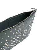 stud embellished clutch