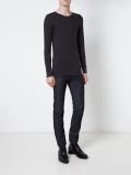 Long-Sleeved Henley T-Shirt