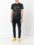 slogan printed T-shirt