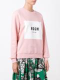 logo print sweatshirt