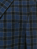 checked blazer 
