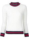 cable knit jumper